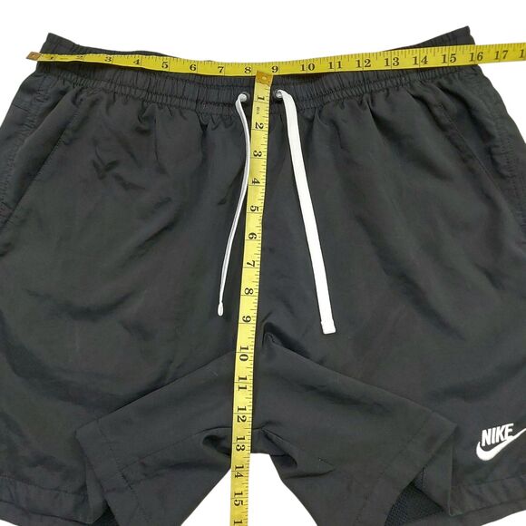 Nike Woven Flow Shorts Mens Large Black Mesh Lined Breathable Training Gym - Picture 11 of 12
